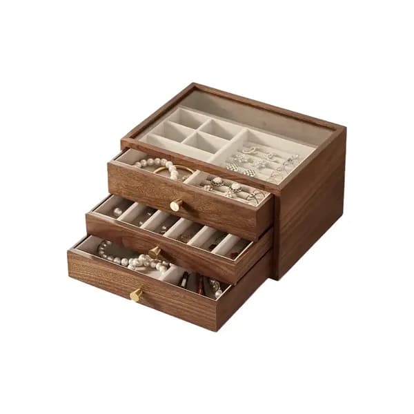Wooden Jewelry Storage